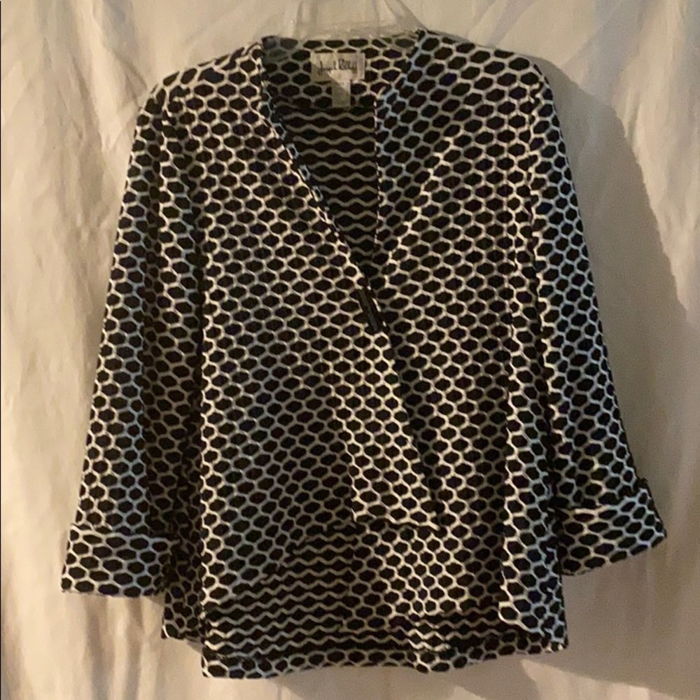 Joseph Ribkoff asymmetrical hem jacket